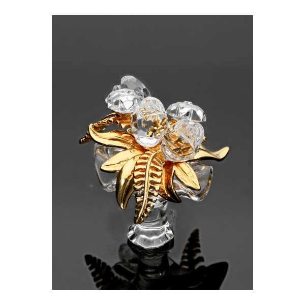 Swarovski Kristall-Figur Blumenstrauß
