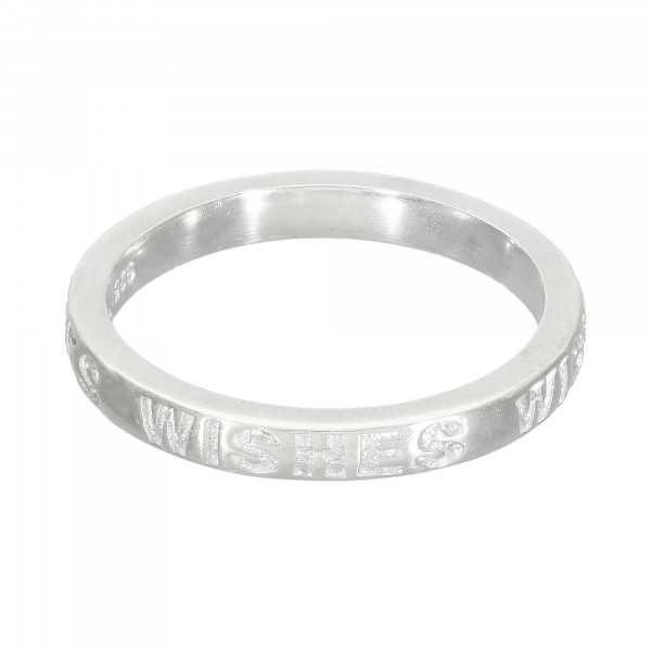 Bandring 925 Silber " WISHES "