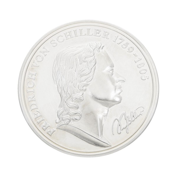 Silber-Medaille 999,9 "Schiller"